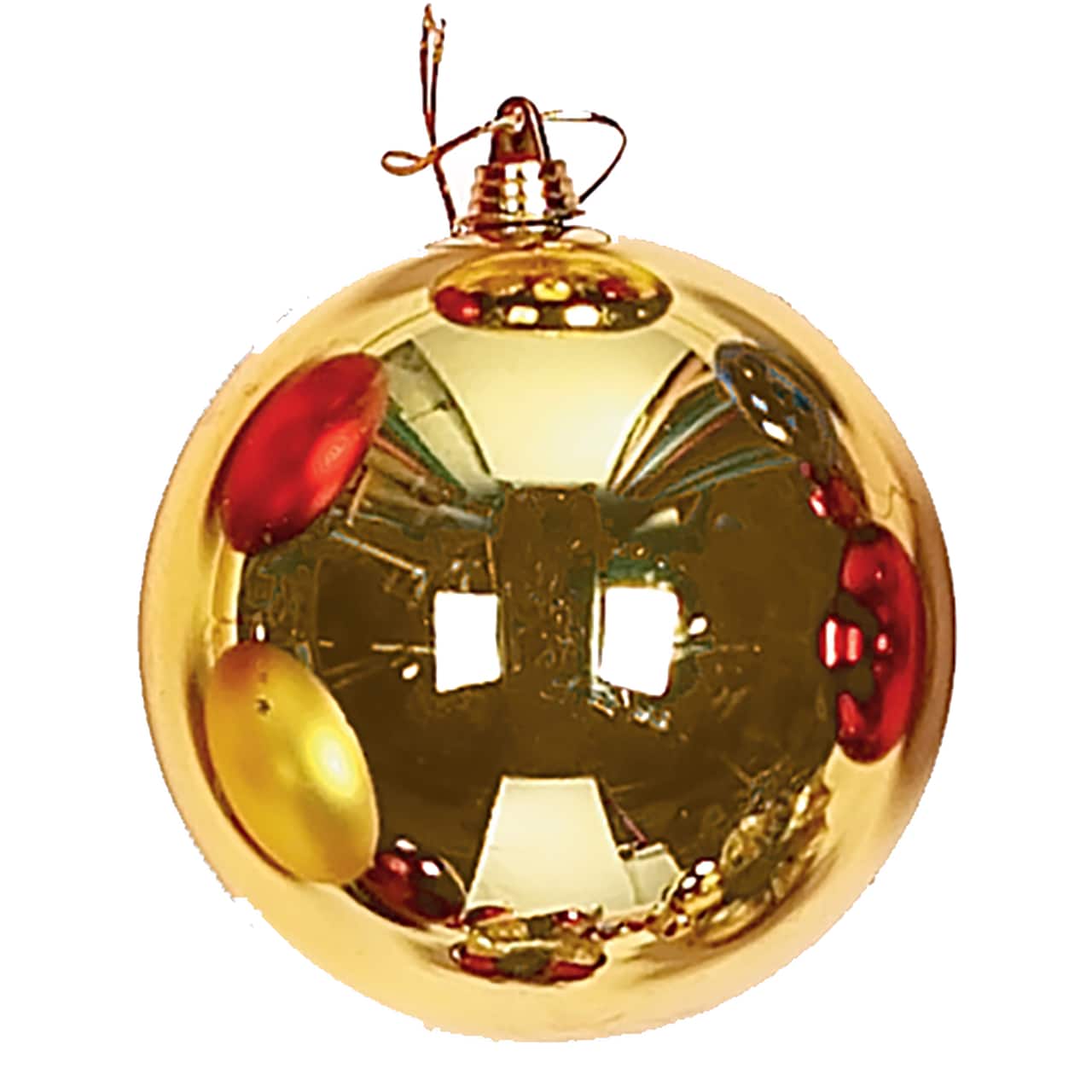 7" Christmas Shatterproof Plastic Ball Ornament